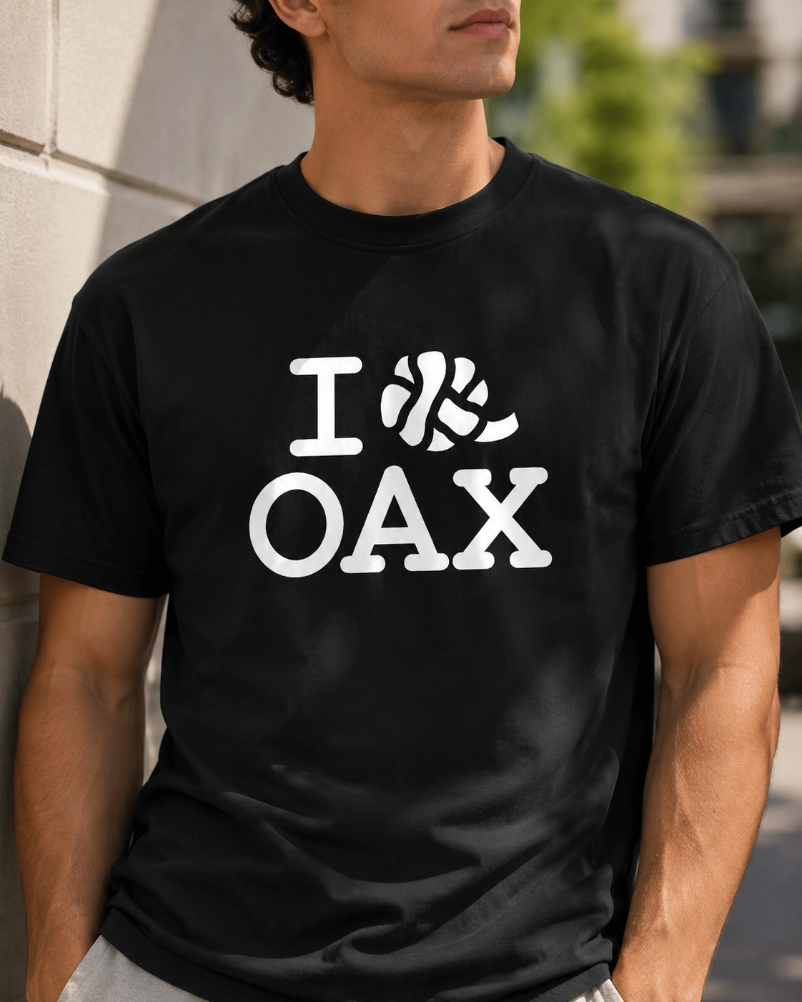 I LOVE OAXACA QUESILLO Playera Blanca Unisex (Envío GRATIS a MX)